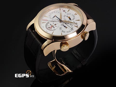 Jaeger-Le Coultre 積家 JLC Master Grande 超卓傳統大師 149.2.95 18K玫瑰金材質&nbsp;萬年曆、年份、晝夜24小時顯示 響鈴功能&nbsp;極致腕錶工藝 超級複雜功能 整只錶重約5.6兩&nbsp;自動上鍊 43mm