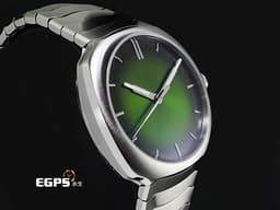 H.MOSER &amp; CIE 亨利慕時 STREAMLINER 疾速者系列 6201-1200 不鏽鋼材質&nbsp;<font color="#63c522">Matrix Green 綠色煙熏錶盤</font> <font color="#ff000">2025年保卡</font>&nbsp;自動上鍊 40mm