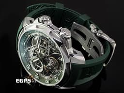Angelus 愛格 0.TDDT.G01A.T008G 鈦金屬材質<font color="#FF0000">&nbsp;</font><font color="#05f0f0">U53&nbsp;飛行陀飛輪 限量25支&nbsp;</font><font color="#FF0000">2023年保卡 一手錶未整理 台灣公司貨 </font><font color="#fafa01">新錶訂價：1,368,000元</font>&nbsp;手動上鍊 46mm