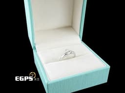 鑽石戒指 白K金材質 真鑽 主石重0.33CT 鑽戒 女戒