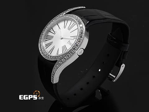 PIAGET 伯爵 Limelight Gala系列 G0A38160 18K白金材質 鑲飾60顆圓形美鑽（約0.92克拉）錶圈 2025年保卡 新錶訂價：1,040,000元&nbsp;石英機芯 32mm