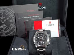 TUDOR 帝舵 Heritage Black Bay Chrono 79350 計時碼錶 <font color="#FF0000"> 2021保單「Born To Dare」天生敢為 貝克漢代言  </font> 自動上鍊 41mm