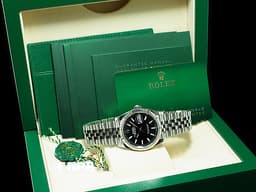 ROLEX 勞力士 Datejust 36 蠔式日誌型 126234 經典 DJ36 經典三角坑紋外圈&nbsp;<font color="#ff0000">2024年保卡</font> <font color="#ff0000">紀念型（Jubilee）五銖錶帶</font> 自動上鍊 36mm