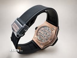 HUBLOT宇舶 BigBang系列<font color="#e4a41b"> </font><font color="#a23507">MECA-10王金腕錶</font> 444.OX.1180.RX 啞光黑色鏤空面盤 <font color="#ff0000">低動力預警</font> 10日動力儲存&nbsp;<font color="#ff0000">2026年 </font>手上鍊 42mm