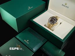 ROLEX 勞力士 GMT-Master II 蠔式 格林威治型 126718 GRNR 兩地時間 <font color="#f5dea8">18K黃金材質</font>&nbsp;<font color="#9c9893">灰</font><font color="#4F4F4F">黑</font>雙色陶瓷錶圈 皮蛋圈 <font color="#05f0f0">2025年最新款 鐵虎眼石錶面</font>&nbsp;<font color="#FF0000">2025年保卡 紀念型（Jubilee）五銖錶帶</font> 自動上鍊 40mm