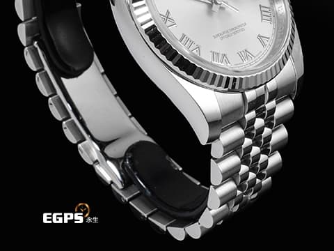 ROLEX 勞力士 DATEJUST 116234 蠔式 經典 不鏽鋼材質 銀色面盤 立體羅馬數字時標 台灣公司貨 錶友未使用蒐藏品 自動上鏈&nbsp;36mm