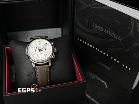 CHOPARD 蕭邦 Mille Miglia系列 Chronograph Race Edition 計時碼表 168511-3036 不鏽鋼&nbsp;2025年保單 限量2014只&nbsp;自動上鍊 賽車錶 42mm