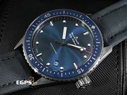 BLANCPAIN 寶珀 Fifty Fathoms Bathyscaphe<span style="font-size: 10pt;">&nbsp;五十噚 深潛器&nbsp;</span><font style="font-size: 10pt;" color="#136bbe">藍色面盤放射紋面盤 陶瓷外圈</font><span style="font-size: 10pt;">&nbsp;5000-0240-O52A </span><font style="font-size: 10pt;" color="#808080">灰色陶瓷材質錶殼</font><span style="font-size: 10pt;">&nbsp;大三針 潛水錶 自動上鍊 43.6mm</span>