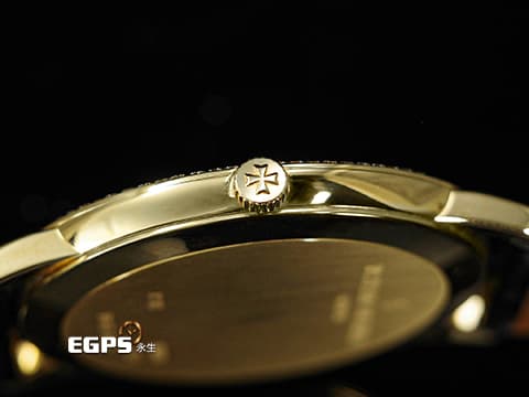 Vacheron Constantin 江詩丹頓 VC錶 Patrimony 40 傳承系列 81180/000R-9159 經典 玫瑰金 精鑲鑽石外圈&nbsp;6.79mm 超薄機芯&nbsp;手上鏈 40mm