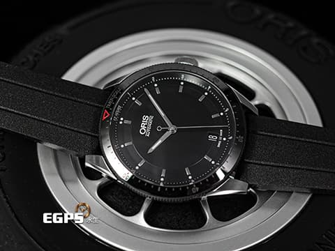 ORIS 豪利時 Artix GT Date 系列 7671&nbsp;黑色陶瓷錶圈&nbsp;0173376714434 中型 不鏽鋼 大三針 賽車錶&nbsp;2025年保卡&nbsp;自動上鍊 37mm