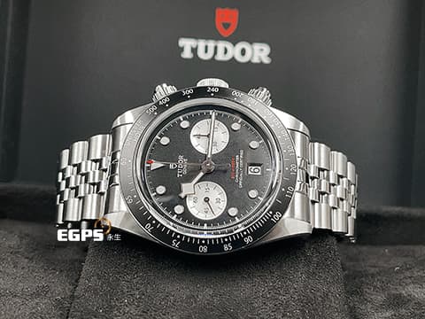 TUDOR 帝舵 Heritage Black Bay Chrono 79360 碧灣 M79360N-0013 計時碼錶 2025年保單 熱門搶手黑熊貓面盤 MT5813自製機芯 自動上鍊 41mm