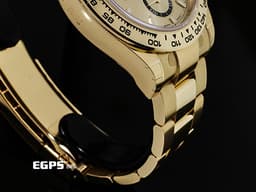 ROLEX 勞力士 Cosmograph Daytona 宇宙計時型 迪通拿 126508 <font color="#f5dea8">金色熊貓 金色及亮黑色錶盤 </font> 計時碼表 <font color="#FF0000"> 2025年新式綠卡 原廠全部膠膜&nbsp;</font> 18K黃金材質 賽車錶 自動上鍊 40mm