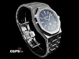 AUDEMARS PIGUET AP錶 愛彼 ROYAL OAK 皇家橡樹系列
「JUMBO」 16202BC.OO.1240BC.02 18K白金材質 <font color="#05f0f0">超薄錶殼款式 藍色粒面裝飾錶面</font> <font color="#ff0000">2026年保卡 已貼膜</font>&nbsp;自動上鍊 39mm



