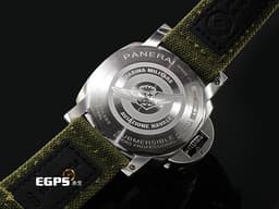 PANERAI 沛納海&nbsp;<span style="font-size: 10pt;">Submersible Marina Militare PAM01697 PAM1697 不鏽鋼材質 </span><font color="#6b9a4c" style="font-size: 10pt;">啞光綠色陶瓷單向旋轉錶圈 向義大利海軍航空隊致敬</font><span style="font-size: 10pt;">&nbsp;三日鍊 小秒針&nbsp;</span><font color="#FF0000" style="font-size: 10pt;">2026年保卡 </font><span style="font-size: 10pt;">自動上鍊  44mm</span>