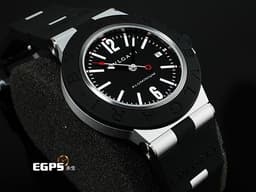 BVLGARI 寶格麗 Bulgari Aluminium系列 103445&nbsp;<font color="#e2e2e2">鋁合金+鈦金屬材質</font>&nbsp;<font color="#4F4F4F">黑色橡膠刻度錶圈</font>&nbsp;<font color="#FF0000">2025年保卡 台灣公司貨</font> 自動上鍊 40mm
