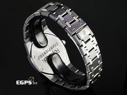 Audemars piguet 愛彼 AP錶 Royal Oak 皇家橡樹 56175TT <font color=#FF0000> Royal Oak Championship 限量版 鉭金屬材質 翻寫藍色面盤 台灣公司貨 </font> 石英機芯 33mm