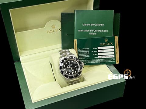 ROLEX 勞力士 DEEPSEA 海使者 116660 深潛3900米 不鏽鋼材質  水鬼王 黑水鬼 Cerachrom黑色陶瓷單向旋轉錶圈&nbsp; 停產款 潛水錶 自動上鍊 44mm