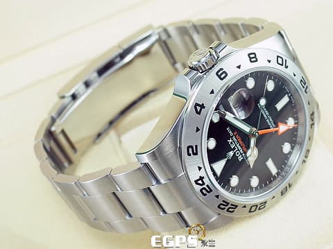 ROLEX 勞力士 EXPLORER II 蠔式 探險家2型 226570 GMT 橘色兩地時間指針 不鏽鋼 新款3285機芯 2024年保卡 自動上鍊 42mm