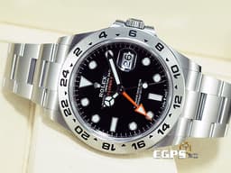 ROLEX 勞力士 Explorer II 蠔式 探險家2型 226570 <font color=#4F4F4F>黑色面盤</font> 探二 <font color=#ffa500>橘色兩地時間指針</font> GMT 不鏽鋼 <font color=#FF0000>新款3285機芯 2024年保卡</font> 自動上鍊 42mm