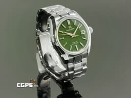 GRAND SEIKO 特級精工 GS精工 Heritage Collection 系列 SBGH351 不鏽鋼材質 <font color="#058703">立夏「Rikka」深綠色紋理面盤描繪初夏時節 草原被清爽微風吹拂的景象</font>&nbsp;<font color="#FF0000">2026年保卡</font>&nbsp;自動上鍊 40mm