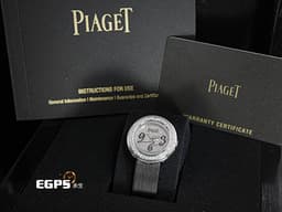 PIAGET 伯爵 Possession系列 P10402&nbsp;<font color="#FF0000">精鑲滿天星鑽石面盤、精鑲可旋轉鑲鑽錶圈</font>&nbsp;18K白金錶殼 石英機芯 29mm