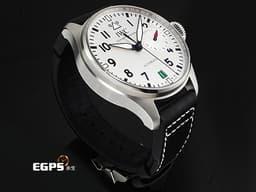 IWC 萬國 Big Pilot`s 7 Days 大飛行員 七日鏈 IW501014 不鏽鋼材質 <font color="#05f0f0">「萬惡之城-拉斯維加斯」特別版 宛如賭徒輪盤般的</font><font color="#058703">綠</font><font color="#ff0000">紅</font>黑<font color="#05f0f0">日期窗</font>&nbsp;<font color="#FF0000">2021年保卡 限量發行250枚</font> 自動上鏈 46mm