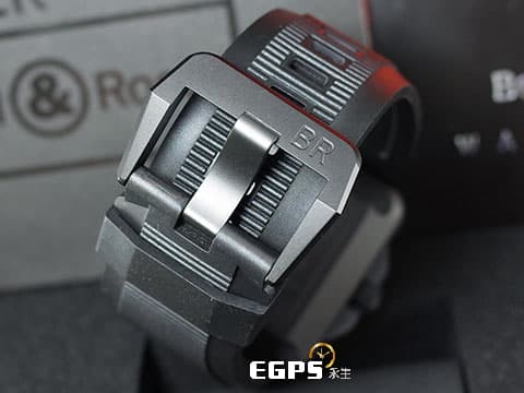 Bell &amp; Ross 柏萊士 Instruments系列 BR-03 DIVER Matte Black&nbsp;橘色時針 BR0392-D-BL-CE/SRB 黑陶瓷錶殼 BR 03-92-DIV-C 大三針&nbsp;2025年保卡 潛水錶 自動上鍊 42mm