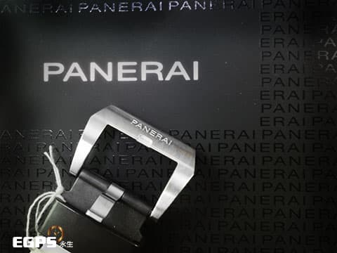 PANERAI 沛納海 luminor 8 Days GMT PAM233 黑色三明治面盤 日夜顯示 高圓弧藍寶石水晶鏡面 PAM00233 8日鍊&nbsp;手上鍊 44mm