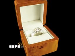 K金鑽戒 白K金 天然鑽石 鑽石戒指 白K金鑽戒 1.01CT