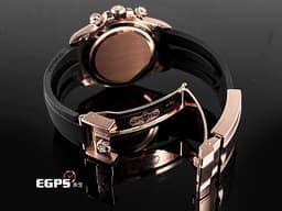 ROLEX 勞力士 Daytona 宇宙計時型 迪通拿 126515LN 計時碼表 <font color=#FFE6D9>Sundust 日亮金</font>搭配<font color=#4F4F4F>亮黑色計時盤</font> 126515 LN 永恆玫瑰金 <font color=#FF0000>最新4131機芯 快調延展錶扣 2025年保卡</font> 賽車錶 自動上鍊 40mm