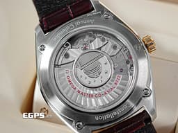 OMEGA 歐米茄 Constellation 星座 Globemaster Annual Calendar 系列 13023412211001<font color="#bd2e2e">「Pie Pan Dial 多邊型立體紅色錶盤」</font>Sedna金材質 半金款 年曆錶<font color="#ff0000">&nbsp;2022年台灣公司貨 </font>自動上鏈 41mm