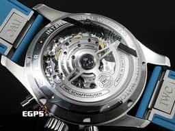 IWC 萬國 Pilot`s Chronograph 41 飛行員 <font color="#05f0f0">TOP GUN Miramar 最新淺藍色面盤</font>&nbsp;IW388117 計時碼表 不鏽鋼&nbsp;<font color="#ff0000">2025年保卡 EasX-CHANGE錶帶更換系統</font>&nbsp;自動上鍊 41mm