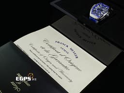 Franck Muller 法蘭穆勒 FM Master Banker V45 MB SC DT NOTZ <font color="#0582f5">銀色拉絲不鏽鋼面盤 GMT 三地時區</font>&nbsp;<font color="#ff0000">2025年保單 限量50支</font>&nbsp;自動上鏈 44x54 mm