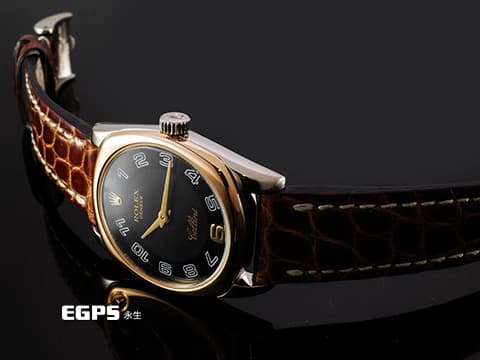 ROLEX 勞力士 Cellini Danaos 6229/9BIC 18K白金&amp;玫瑰金材質&nbsp;極稀有 2022年新式保卡&nbsp;石英機芯 24mm