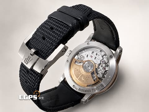 Audemars Piguet AP 愛彼錶 CODE 11.59 系列 顛覆傳統 15210CR.OO.A002CR.01 18K白金玫瑰金雙色材質 煙燻灰色亮漆太陽紋&nbsp;2022年保卡&nbsp;自動上鍊 41mm