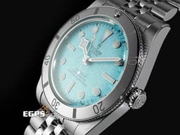 TUDOR 帝舵 Black Bay 54 碧灣 Fifty-Four 79000 M79000-0001 <font color="#05f0f0">2025年最新款「湖水藍」沙質面盤</font>&nbsp;<font color="#05f0f0">鏡面磨光效果的無分鐘刻度錶圈</font>&nbsp;<font color="#FF0000">2025年保卡 最新「T-fit」快調錶扣</font> 潛水錶 自動上鏈 37mm