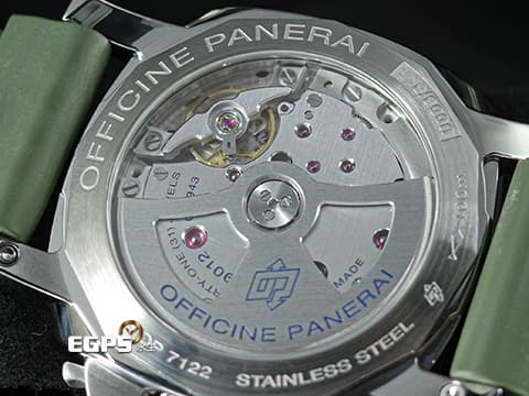 PANERAI 沛納海 Luminor 1950 3 Days GMT Power Reserve PAM01537 巴黎釘紋飾面盤 菸草色夜光時標 菸草面 兩地時區 三日鍊 動力顯示 藍色小秒針&nbsp;PAM1537 不鏽鋼&nbsp;2018年保卡&nbsp;自動上鏈 42mm