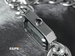 CHANEL 香奈兒 Premiere Gomette Chain 系列 H7018 大型款 黑面 不鏽鋼材質 <font color="#171616">鑲嵌凸圓形切割縞瑪瑙錶冠</font> <font color="#fa0000">2025年台灣公司貨</font> 石英機芯 26.1x20mm