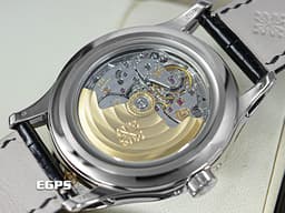 Patek Philippe 百達翡麗 PP錶 Annual Calendar 年曆錶 5205G-010 月相盈虧 日夜顯示 18K白金材質 <font color="#FF0000">PP印記 </font>5205 G<font color="#FF0000">&nbsp;</font>自動上鍊 40mm