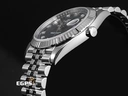 ROLEX 勞力士 DATEJUST 126334 蠔式日誌型 經典 不鏽鋼材質 <font color="#05f0f0">18K白金太陽坑紋錶圈&nbsp;鑽石時標藍色面盤&nbsp;</font><font color="#FF0000">2022年保卡</font>&nbsp;自動上鏈 41mm