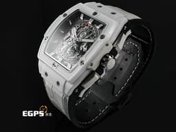 HUBLOT 宇舶 Spirit of Big Bang White Ceramic 大爆炸 靈魂系列 641.HX.0173.LR <font color="#05f0f0">白色陶瓷材質錶殼</font>&nbsp;計時碼表 酒桶型 <font color="#FF0000">2020年卡&nbsp;</font>自動上鍊 42mm