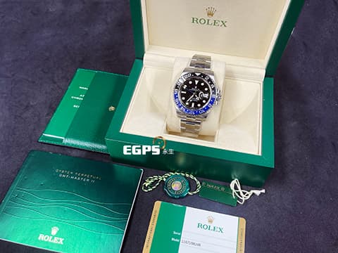 ROLEX 勞力士 GMT-Master II 格林威治型 116710BLNR 兩地時區 陶瓷圈 藍黑框 蝙蝠俠 Batman GMT&nbsp;自動上鍊 40mm