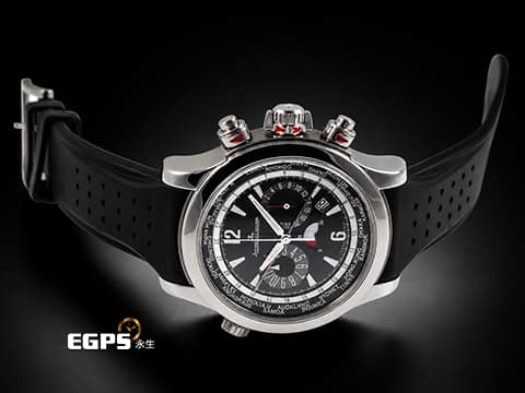 Jaeger-LeCoultre 積家 Master Compressor Extreme World Chronograph 150.8.22 大型運動複雜功能錶 GMT世界時間 24時區顯示 計時碼錶 限量200只 2025年保卡&nbsp;自動上鏈 46mm