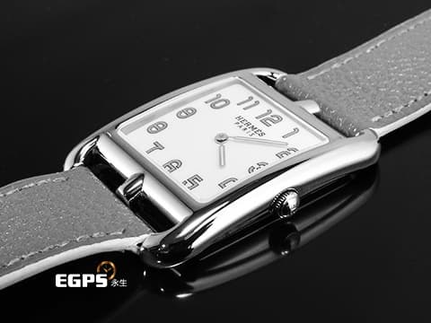 HERMES 愛馬仕 HEURE H 系列 CC3.710.130 不鏽鋼材質 H型錶殼  台灣公司貨  石英機芯 29mm