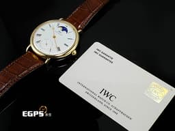 IWC 萬國 復刻版 IW544803 18K玫瑰金材質&nbsp;<font color="#05f0f0">月相顯示</font> 手動上鏈&nbsp;46mm