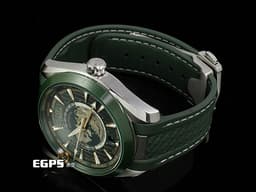 OMEGA 歐米茄 Seamaster 海馬 Aqua Terra 150系列 Worldtimer 世界時區 22032432210001 不鏽鋼材質 <font color="#99dd6e">綠色甲板紋浮雕地圖面盤</font> <font color="#FF0000">2024年保卡 </font> 同軸擒縱 自動上鍊 43mm