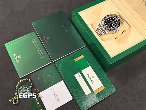 ROLEX 勞力士 GMT-Master II 蠔式 格林威治型 116710LN  經典綠色GMT指針&nbsp;2024年已回勞力士原廠完整保養 兩地時區 陶瓷圈 不鏽鋼材質 自動上鏈 40mm