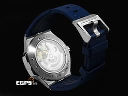 CHOPARD 蕭邦 Alpine Eagle XL Chrono 雪山傲翼 298609-3003 不銹鋼材質&nbsp;<font color="#4169e1">藍色拉絲紋面盤 鏈帶款</font> 飛返 計時碼錶&nbsp;<font color="#FF0000">2022年保單</font> 自動上鍊 44mm