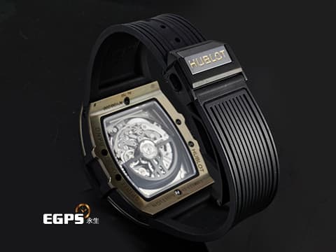 Hublot 宇舶 Spirit of Big Bang 大爆炸 靈魂系列 642.MX.0130.RX 宇舶獨家 魔術金材質 黑色鏤空面盤 計時碼表 2026年電子保單 限量200支 自動上鍊 42mm