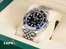 ROLEX 勞力士 GMT-Master II 蠔式 格林威治型 126710BLNR <font color="#4169e1">蝙蝠俠 Batman 藍黑圈</font>&nbsp;126710 BLNR 兩地時間 不鏽鋼&nbsp;<font color="#FF0000">2019年台灣公司貨 紀念型（Jubilee）五銖錶帶</font> 自動上鍊 40mm